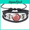 Unique Avatar The Last Airbender Time Gemstone Leather Bracelet Handmade Unisex