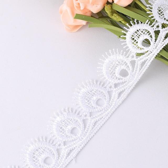 2/5/10 Yard 30mm Decupaj lucrat manual Dantela Imbracaminte Cusut decorativ Diy Palarie Geanta Accesorii pentru rochie Lenjerie de corp Imbracaminte Dantela