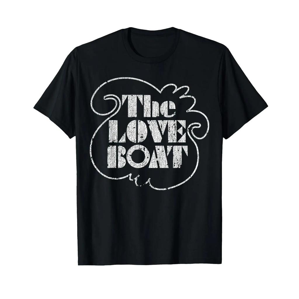 The Love Vintage Boat 80s Tv 2 T Shirt Vintage Stretched Slightly Soft Fashion Versatile Top For Everyday Wear