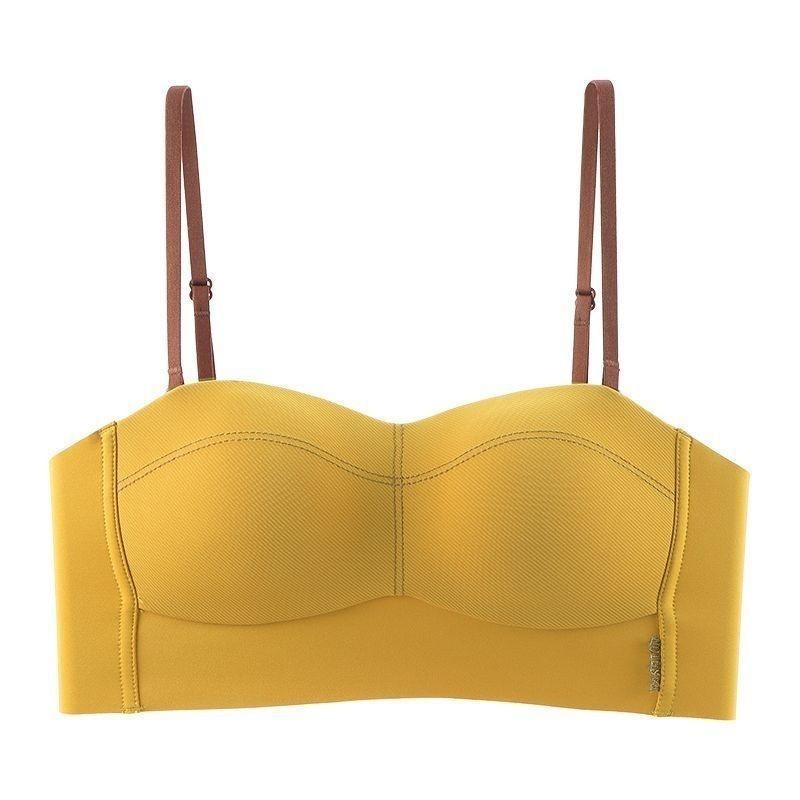 Strapless Seamless Wireless Push Up Bra Invisible Bandeau Bra For Women