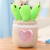 Creative Plush Tulip Succulent Ornaments – Fun Simulated Potted Decor for Home, Study, or Living Room