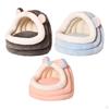 Bed for Cats and Small Dogs - Soft Cushion, Removable Cover