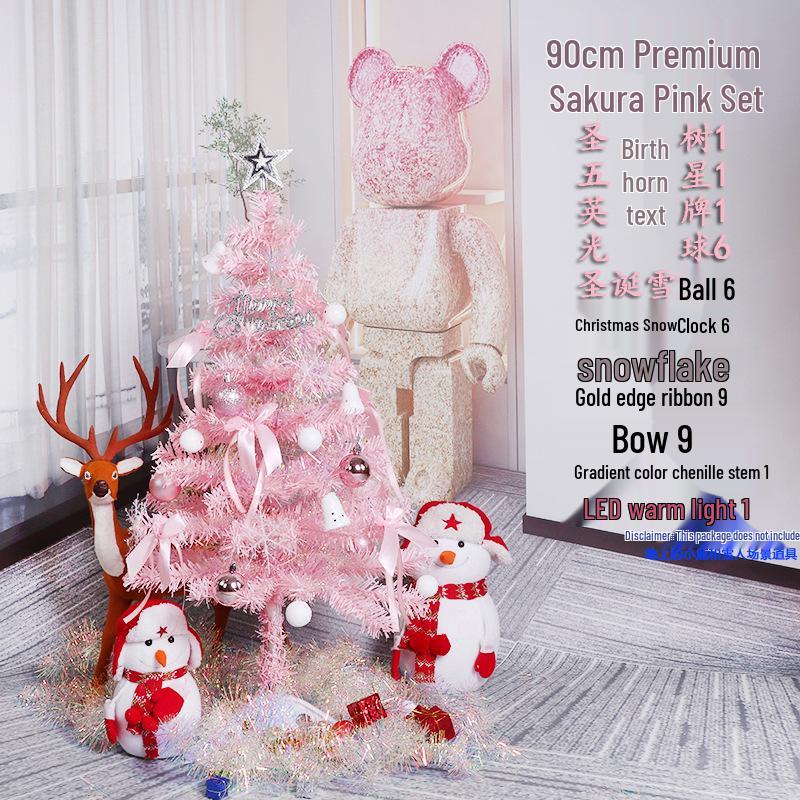 Christmas Tree Set with Window Decorations (60cm, 1.2m, 1.5m, 1.8m, 2.1m)