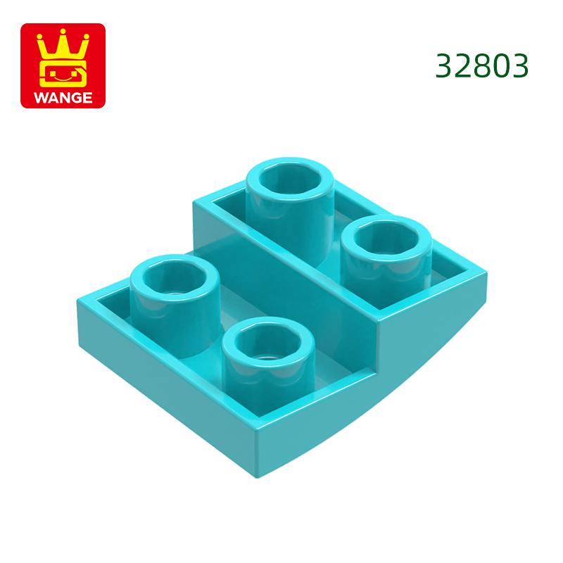 150Pcs/lot 32803 Slope Curved 2x2x2/3 Construction Block Moc Colour Accessories Works With featuring Brick DO IT YOURSELF Children's Toy