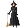 Halloweenský kostým Královna čarodějnic s čarodějnickým kloboukem a róbou