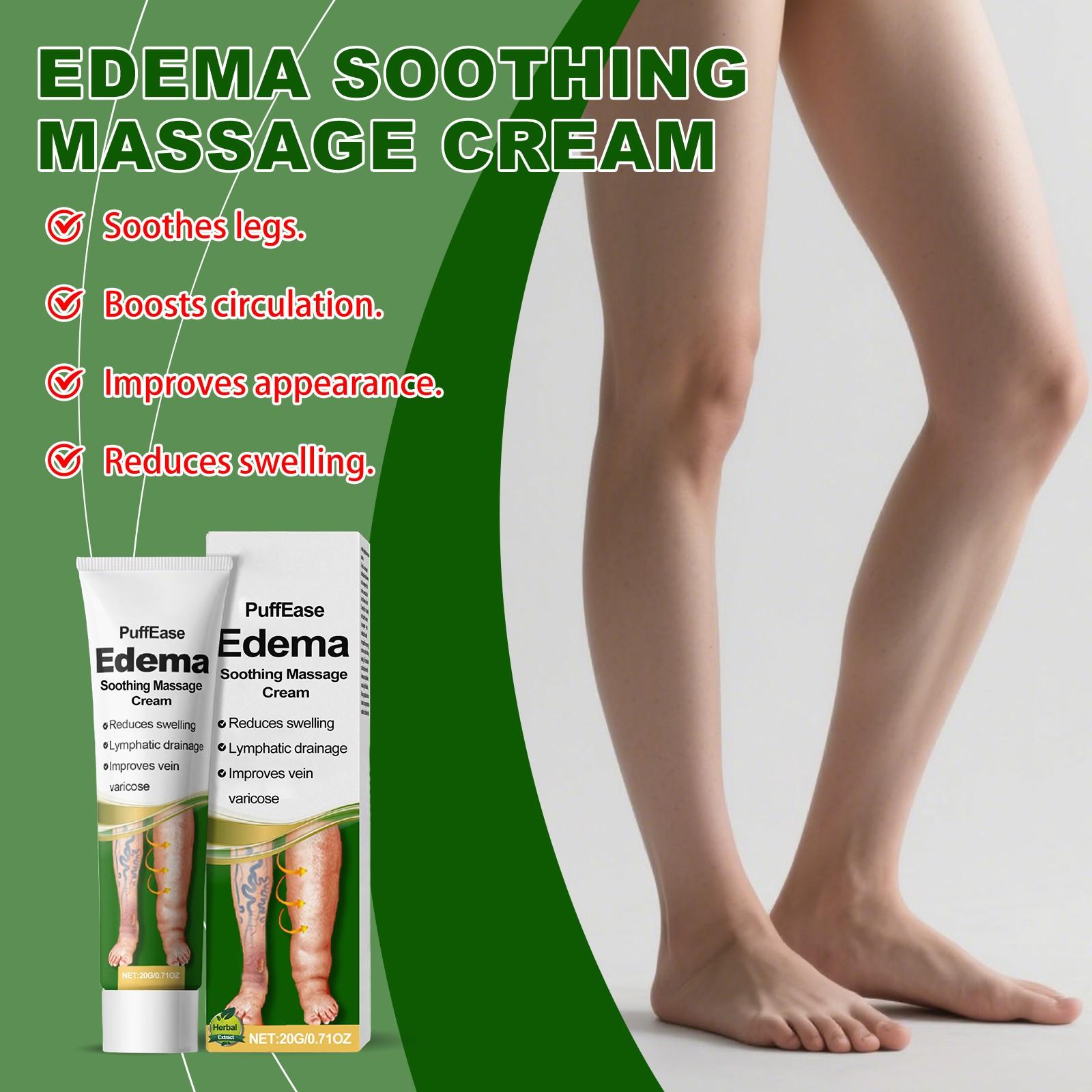 

Крем для массажа, снимающий отеки;Успокаивающий крем для уменьшения отечности ног; Крем для успокоения ног One Size