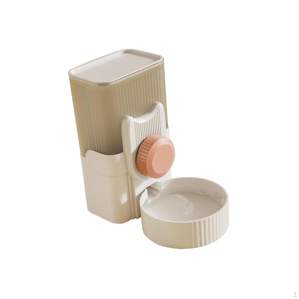 Automatic Hanging Water Dispenser Dog Drinking 1000ml Dripless Bottle for ,