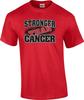 Stronger Than Cancer Inspirational Hopeful Awareness T-Shirt