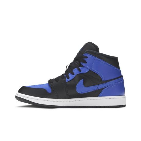 

Air Jordan 1 Mid Hyper Royal 554724-077 EU 42.5 чорний/білий