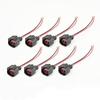 8Pack Fuel Injector Pigtail Connector Plug Wire EV6 EV14 ID725 ID850 ID1000 Fit for Ford F-150 F-250 Crown Victoria Mustang Pigtail Harness Replace