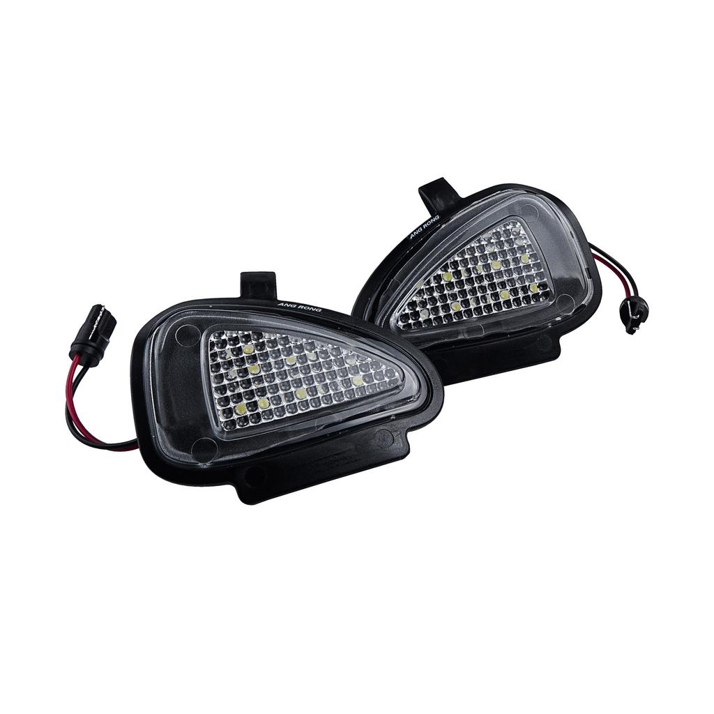 2x Under Mirror LED Puddle Light For VW Golf MK6 Jetta MK4 Passat Eos Sharan Touran Tiguan
