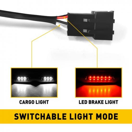 For 1994-01 Dodge Ram 1500 2500 3500 LED 3RD Third Tail Brake Cargo Lamp Light A