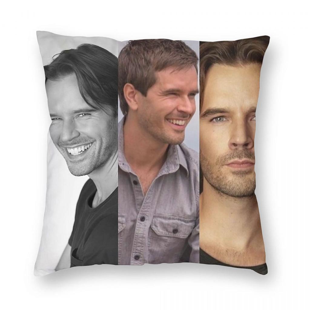 Graham Wardle Collage Vierk Kussensloop Polyester Linnen Fluweel Creatieve Rits Decoratieve Sierkussenhoes Huis Kussenhoes