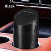 Leakproof Design Car Garbage Bin With Lid Mini Trash Can Portable Car Trash Can  for Door Storage