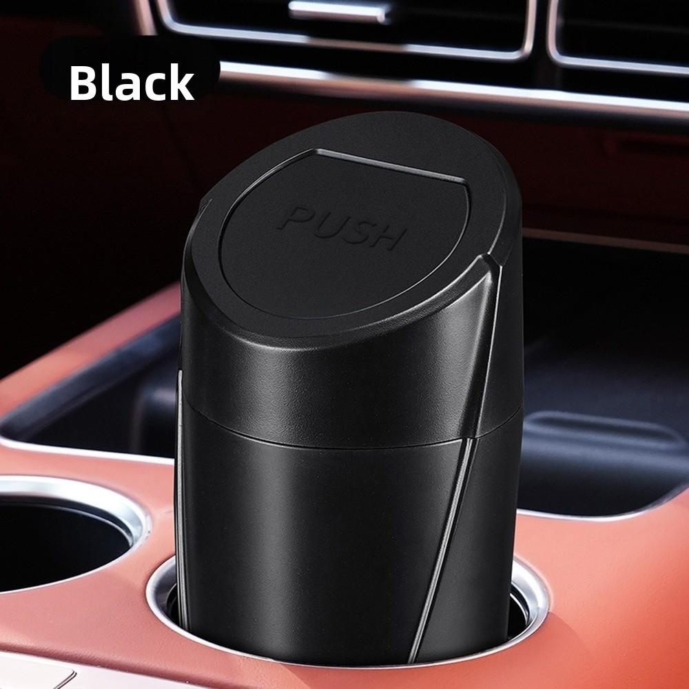 With Lid Car Garbage Bin Leakproof Design Mini Trash Can Portable Car Trash Can for Door Storage