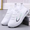 New Women's Flying Woven Fish Silk Mesh Shoes, Comfortable Soft-soled White Shoes, Fashionable and Lightweight Student Shoes, Sports Shoes