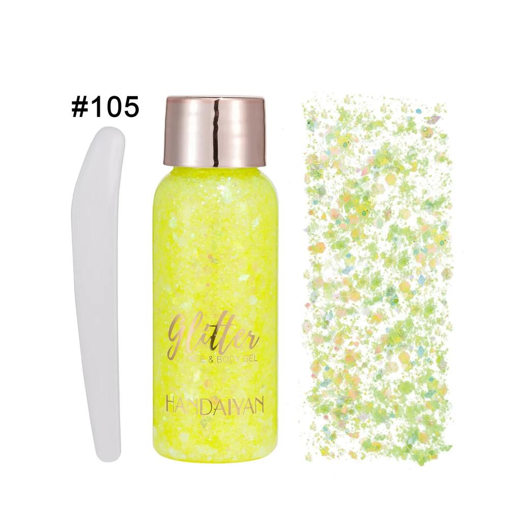 New Makeup Shimmering Eye Shadow Liquid Girls Face Stage Makeup Gel Liquid Glitter Body Lotion Ritual Beauty Makeup