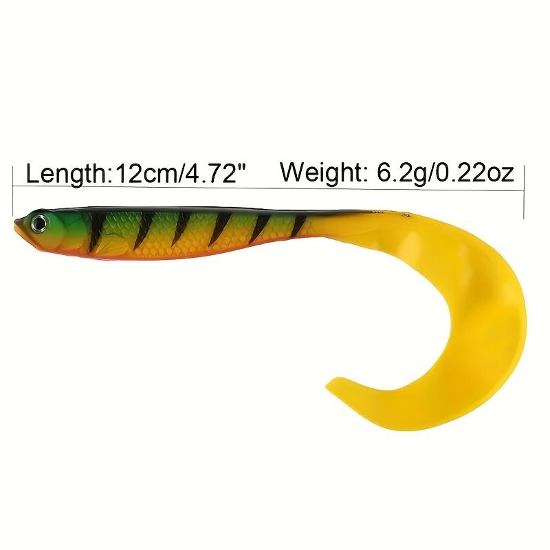 9 ks Mix 12 cm 6,5 g Měkké nástrahy Umělé červy Wobblery Realistický design Chodící ryby Lapače Rybářské nástrahy Nářadí