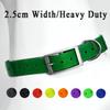 2,5 cm Brede Heavy Duty TPU Hondenhalsband Waterdicht Jagen Verstelbare Huisdierhalsband 8 Kleuren Voor Grote Middelgrote Honden Buitentraining