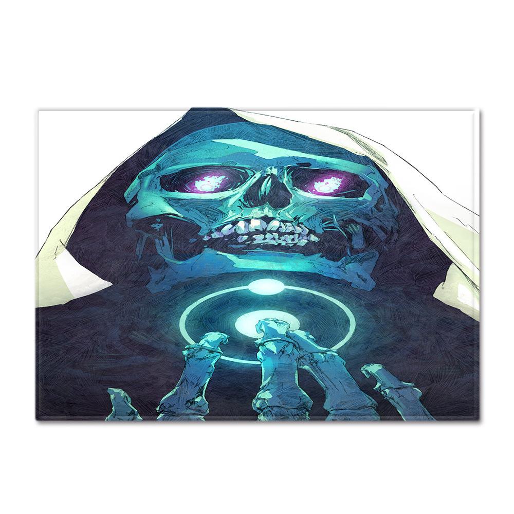 

Skull Living Room Floor Mat Bedroom Dining Room Carpet Carpet Doormat 99.1*152.4cm