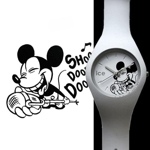 Ice-watch Men's and Women's Disney Collaboration White Mickey Mouse Watch 014769