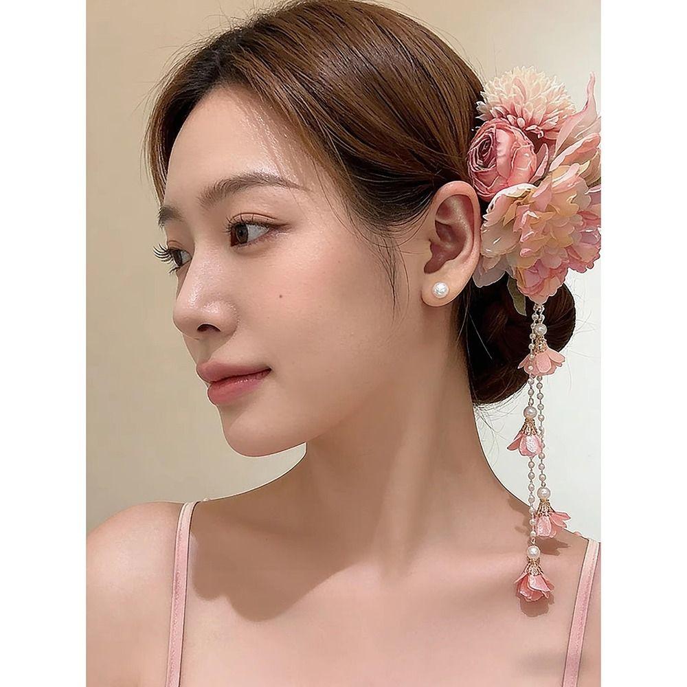 1Pcs Fresh Hanfu Hair Accessories Chinese Style Women Headdress New Hair Clip Headpieces