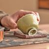 Kiln Handmade Petal Cup Ceramic High Foot Cups Chinese Kung Fu Teacups Household Master Cup Small Tasting Teaware Tea Ceremony