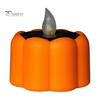 Versatile Indoor Outdoor Night Decor Solar Pumpkin Garden Light, Flickering LED Candle Lantern, Waterproof Holiday Atmosphere Table Decorations