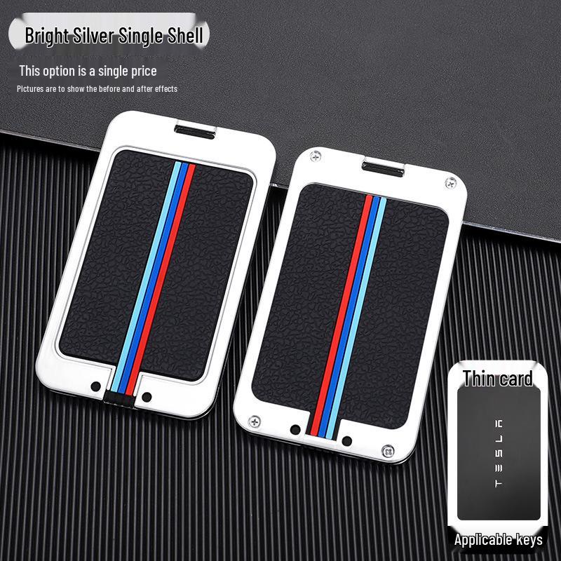 

Защитный чехол для ключа-карты Tesla Model 3/Y из цинкового сплава с полной защитой