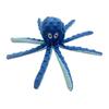 Blue Octopus Plush Squeaky Dog Toy – Soft Interactive Puppy Chew Boredom Buster Toy