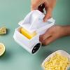 1 and 3 In 1 Kitchen Supplies Plastic Hand Cranked Rotating Cheese Planer Creative Cheese Grater Multi Functional Cheese Grater