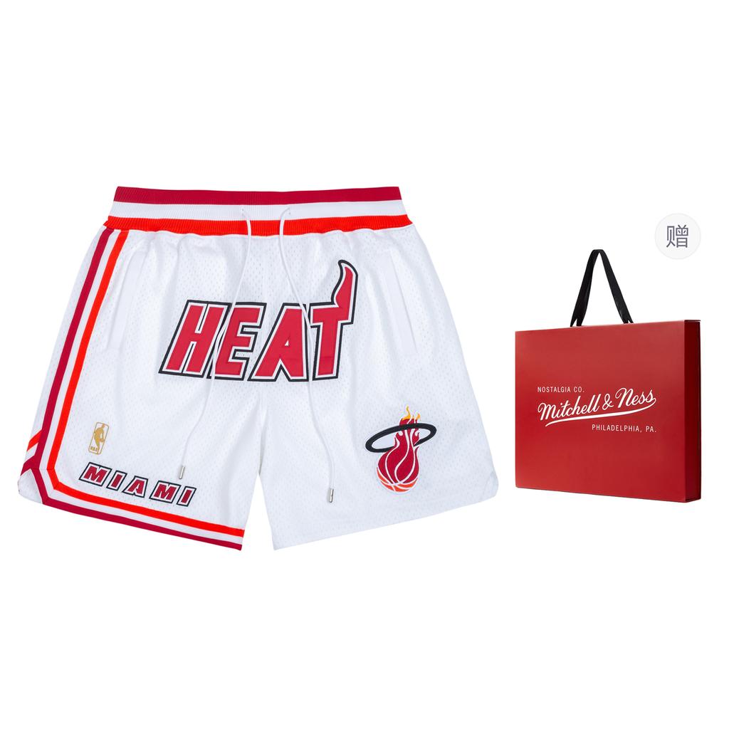 Mitchell & Ness X Just Don Basketball Shorts Unisex White PFSW6977-MHEYYPPPWHOR