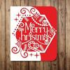 Merry Christmas Cutting Dies Stencil Template Mold Craft Decoration Mould Supply