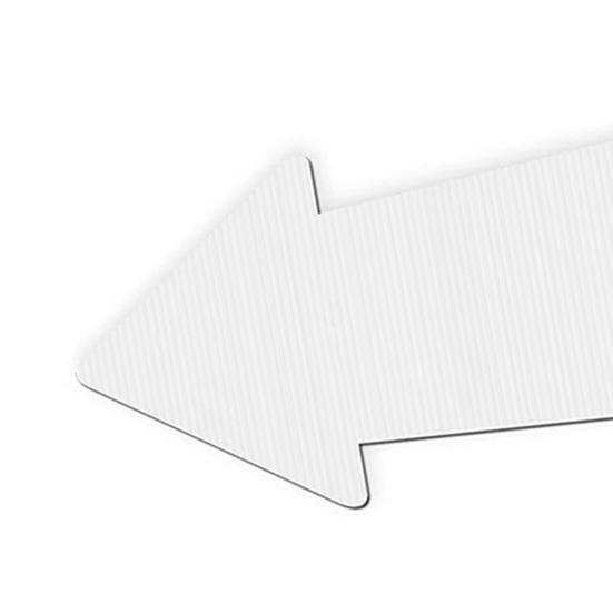 1Pc/5Pcs Blank Arrow Signs High Strength Weather Resistant DIY Widely Used Easy
