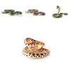 Realistic Snake Model Static Desk Ornament For Reptile Enthusiasts