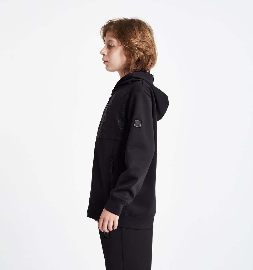 Children's Zippered Hooded Sweatshirt 24N-3135