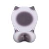 1 Stück Süßes Katzen-Mauspad mit Handgelenkauflage, Ergonomische Anti-Rutsch-Silikon-Handgelenkstütze Mauspads, Weiches Komfortables Schreibtischpad für Büro, Gaming, Zuhause