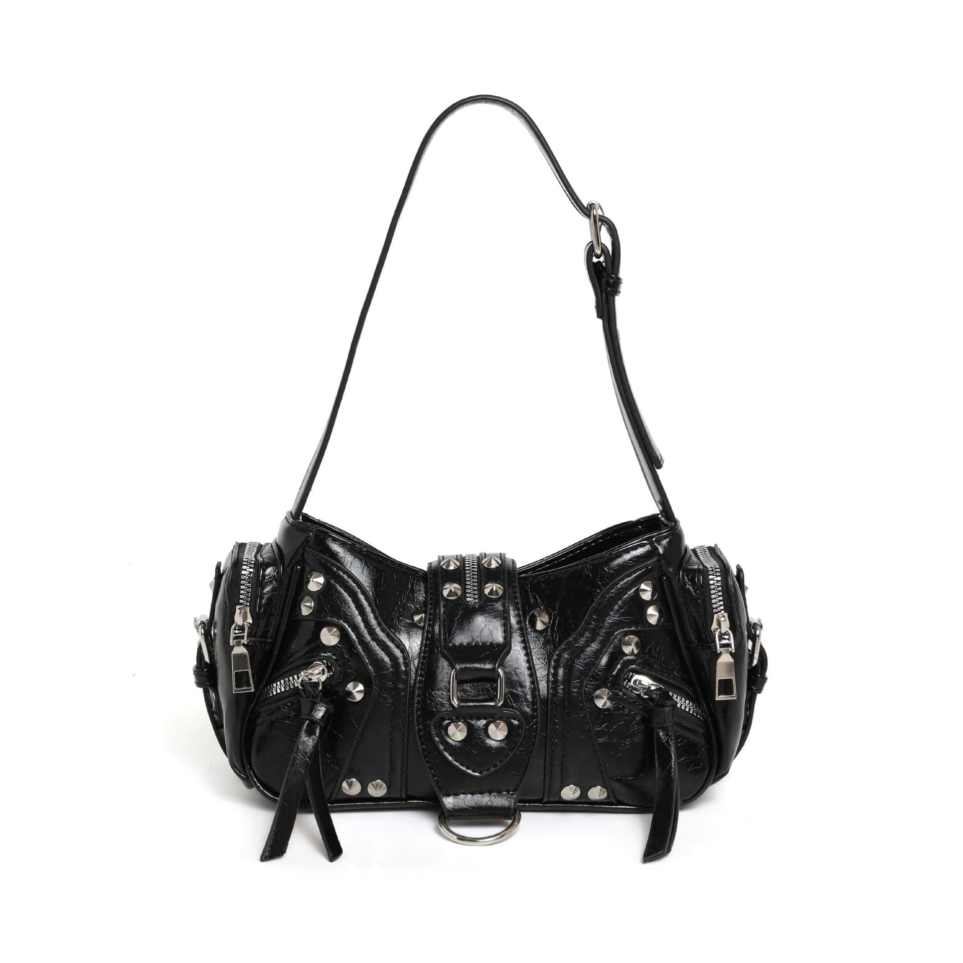 Стильная и простая сумка-локомотив на плечо, сумка-мессенджер, женская сумка чёрный