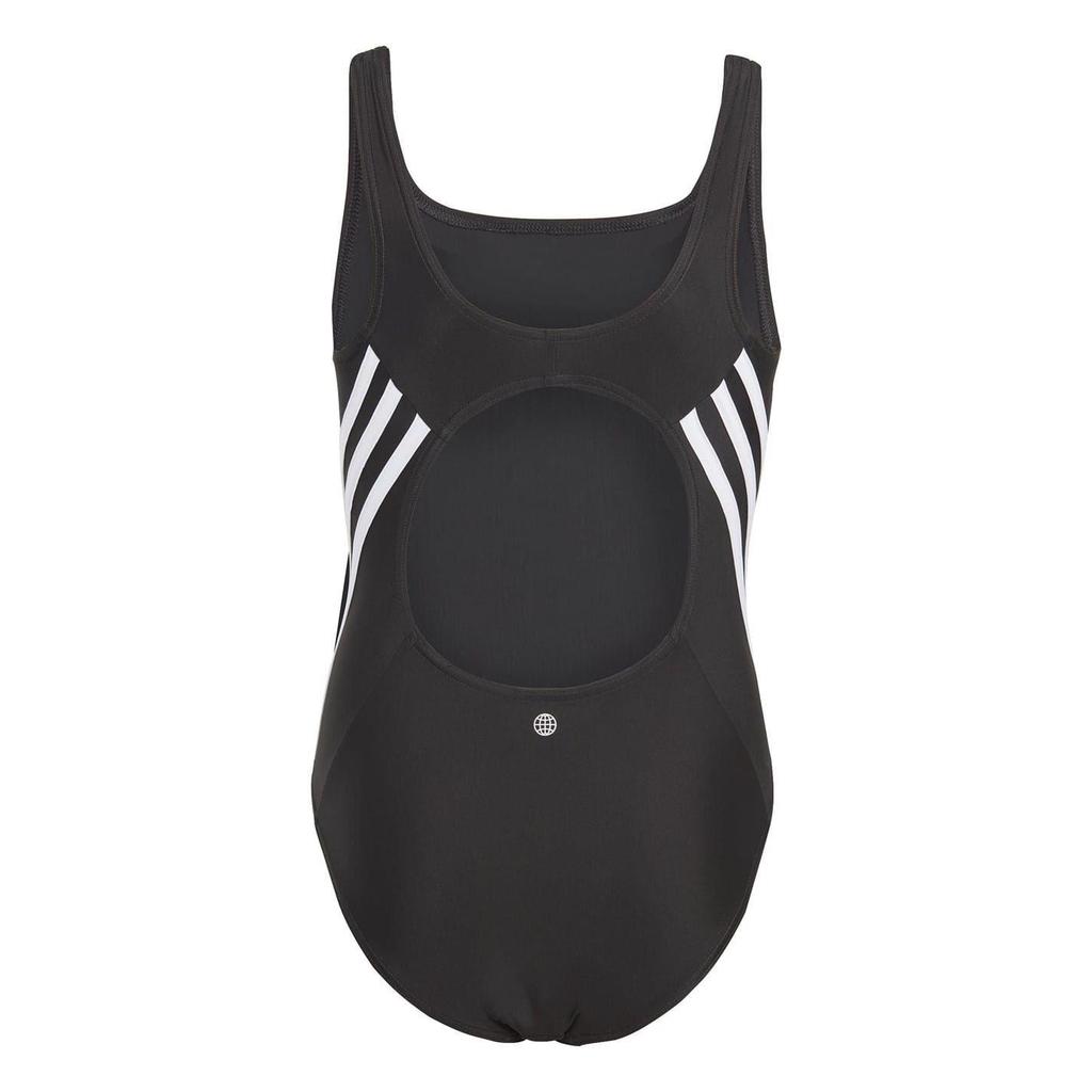 adidas Mädchen 3 Streifen Badeanzug Einteiler