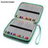 Sumnacon Large Capacity Colored Pencil Case, Pencil Case, Holds 120 Pencils, Pencil Holder, Colored Pencil Storage Case, Simple, Large Capacity, Popul