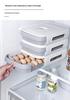 Stackable Pull-Out Egg Storage Tray for Kitchen
