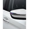 2PCS Universal Rearview Mirror Protector Sticker Anti Collision Strips Carbon Fiber Decal Trim fits for BMW X1 X2 X3 X4 X5 X6 1 2 3 4 5 6 7 Series