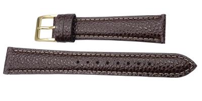 Seiko Watch Band 19mm DXG9 Cowhide Shrink Brown Men's
