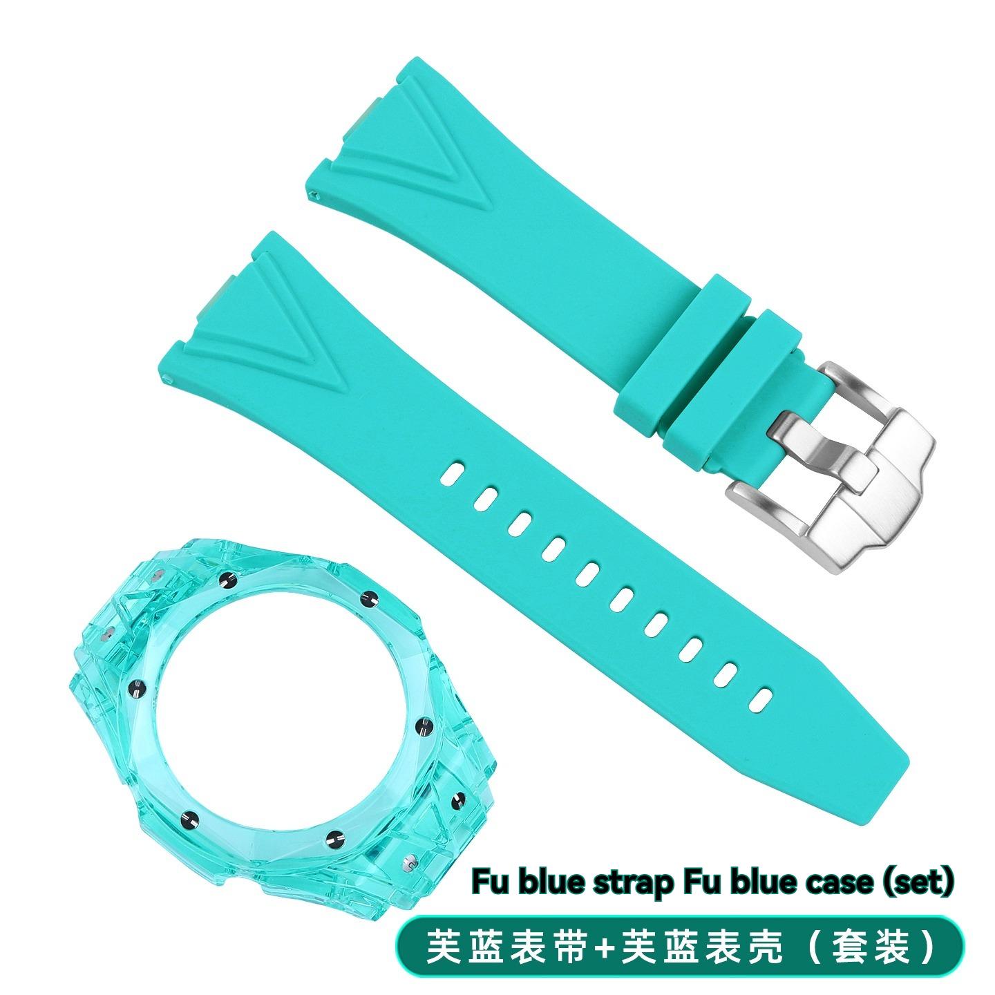 

For Casio Farmhouse Oak 5611 Resin Strap GA-2100 ga-2110 GA-B2100 GAE-2100 Silicone Bracelet Case 5689 Men s Watch Accessories