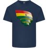 Curled Ghana Flag Ghanaian Day Football Unisexs Light Cotton TShirt