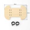 Wooden Dog Bike Rack, Front for Electric Vehicles, Easy to Install.