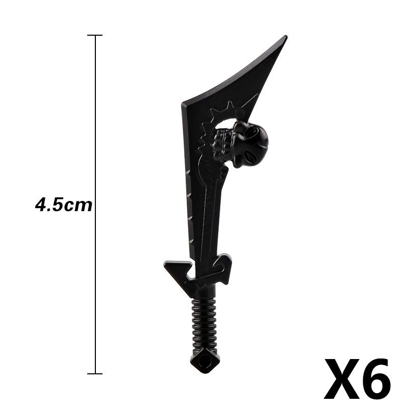 MOC Medieval Building Block Soldier Figure Weapon Accessories Battle Axe Bow Arrow Sword Sheath Shield Assembly Puzzle Brick Toy