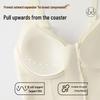 Women's Seamless Lift Bra with Front Zipper, Anti-Sagging Support, Sports Shaping Vest - No Additional Bra Needed