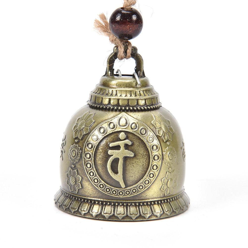Bronze Wind Chime Bell living room Blessing Feng Shui Fortune Car Accessories