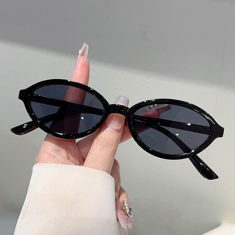 Vintage Small Frame Oval Sunglasses Women For Men Luxury Brand Designer Popular Punk Fashion Outdoor Leopard Shades Uv400